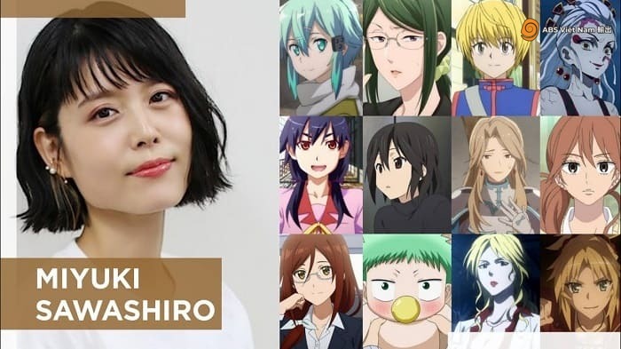 Cô nàng Miyuki Sawashiro lồng tiếng nhân vật nữ có cá tính mạnhẢnh: Internet